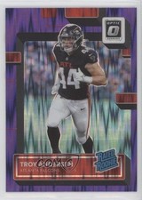 2022 Panini Donruss Optic Rated Rookie Purple Shock Prizm Troy Andersen #273 7ba