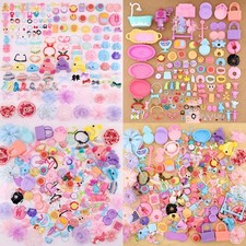 35 pcs Random Accessories Chair Skirt Necklace Sofa For LPS Toys Birthday Gift