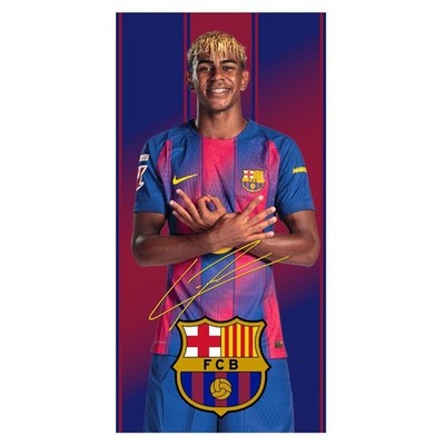 F.C Barcelona Lamine Yamal Mikrofaser-Strandtuch Fc Barcelona