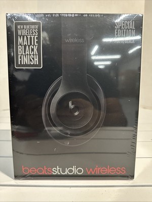 Beats Studio Wireless Headphones Matte Black B0501 Special Edition
