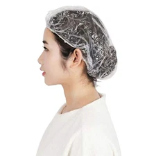100-Pack Jumbo Shower Caps - Extra Large Thick Disposable Hair Covers