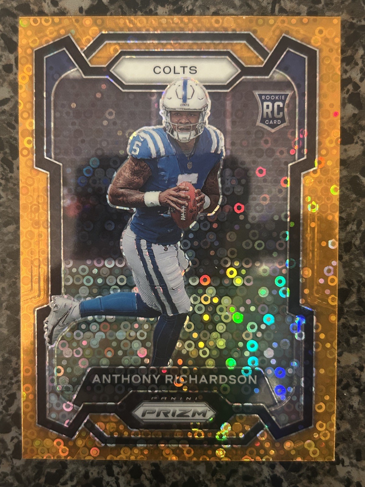 2023 Panini Prizm - Rookies Anthony Richardson #343 Disco Prizm (RC)