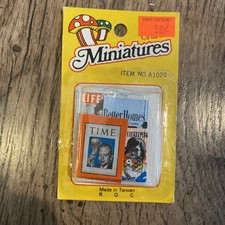 Miniature Dollhouse Collectibles Life, Time, Parenting, Better Homes Magazines