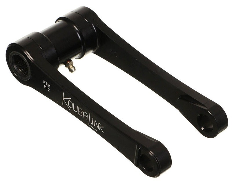 Kit abaissement de siège KOUBALINK noir pour suspension de moto de cross KTM Gas Gas