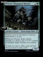 Foil Prowler, Misguided Mentor - Uncommon [17] NM - Marvel's Spider-Man: Eter...