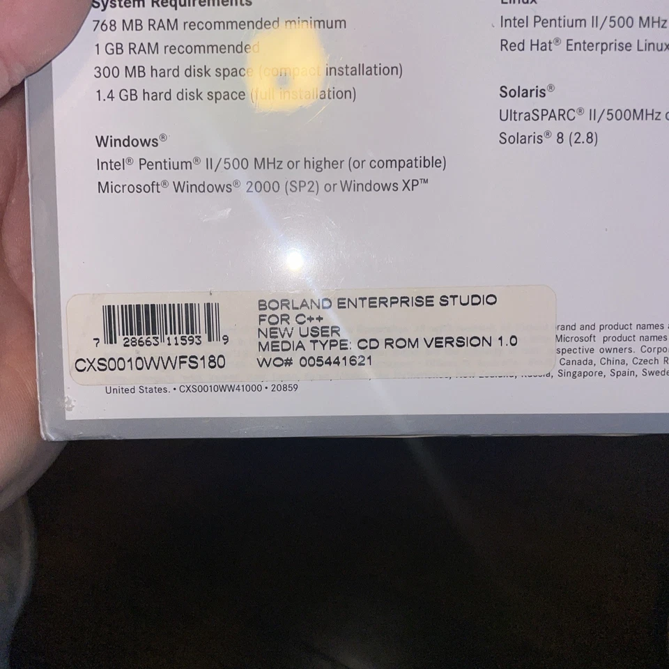 Borland C++ Enterprise Studio Multi Platform Development Environment Drivers - Image 3 of 3