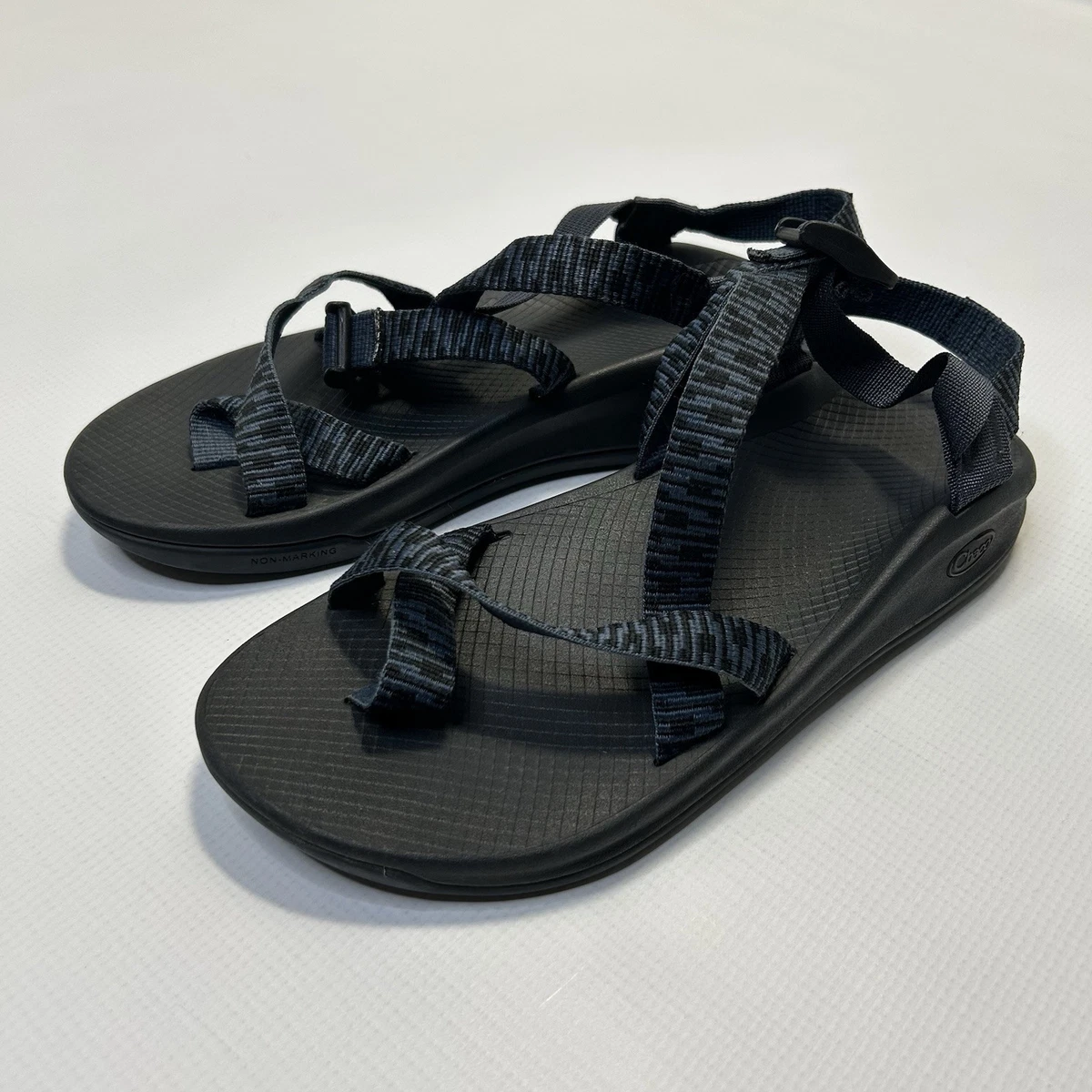 Chaco Men\'s Z Eddy 2 Outdoor Sport Sandals in Steeple Navy Blue Size 12 Amazon.com | Z/2 Classic | Sandals main image 4