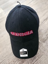 Georgia Bulldogs Cap Adjustable Hat Black and red by Fan Favorite NWT