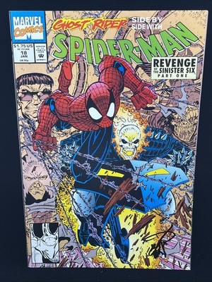 Spider-Man 18 SIGNED by Eric Larsen Revenge Of Sinister Six PT 1