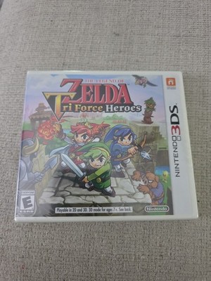 The Legend Of Zelda Tri Force Heroes 3ds Brand New Factory Sealed