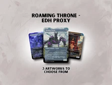 Roaming Throne - Custom Magic: The Gathering Card
