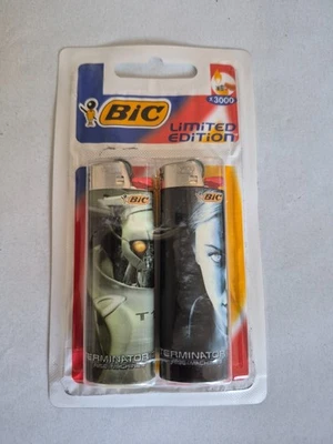 TERMINATOR T3 - LOT 2 BRIQUETS POUR COLLECTION - LIMITED COLLECTION 2003 – BIC - Photo 1/2