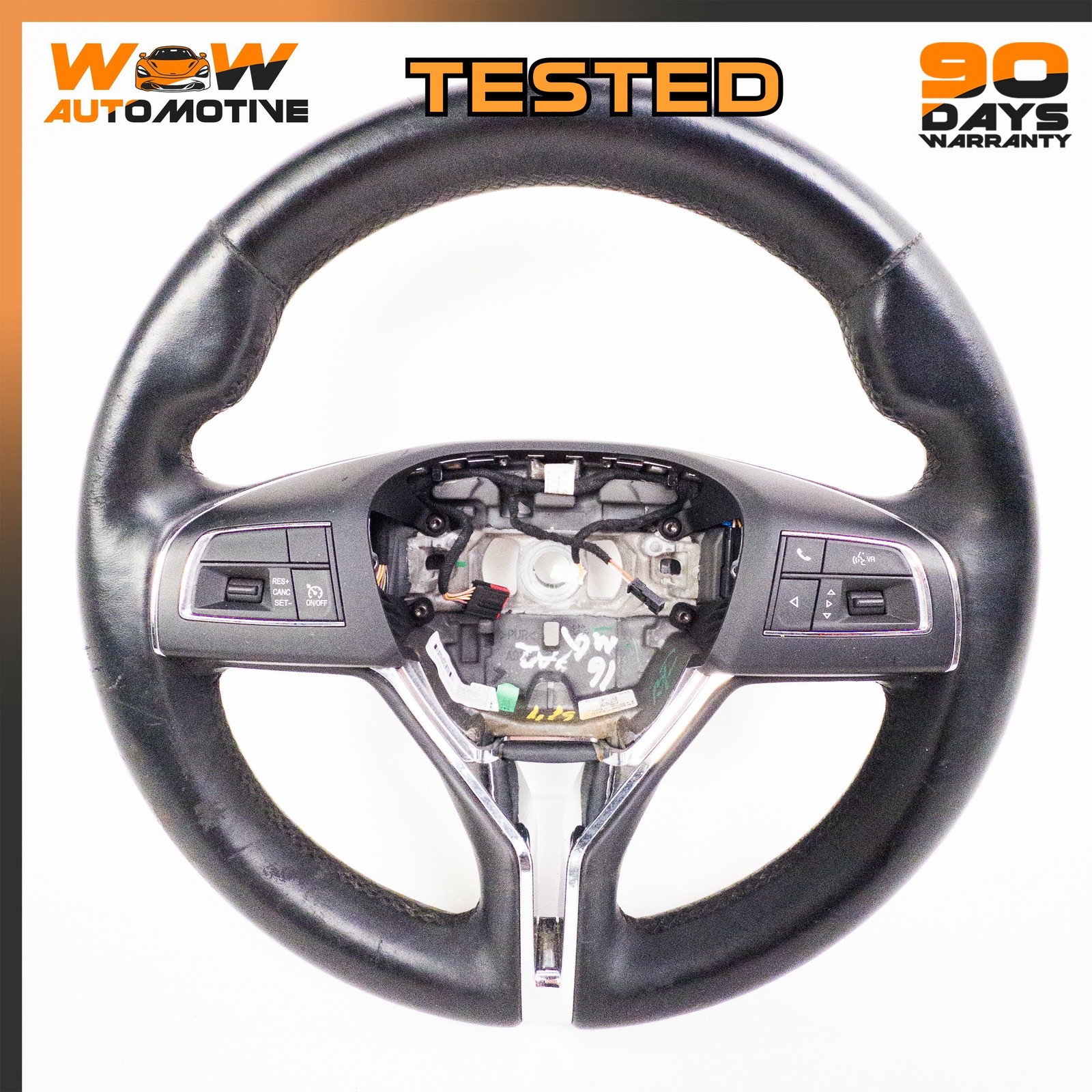 13-19 MASERATI QUATTROPORTE S Q4 FRONT LEFT STEERING WHEEL COMPLETE ASSEMBLY OEM