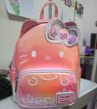 Loungefly Hello Kitty Pink Iridescent Backpack