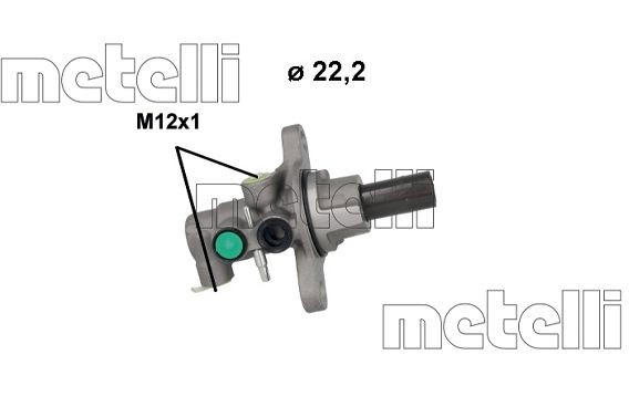 Maître-cylindre METELLI 05-1238 pour résoudre la pédale de frein molle sur SUZUKI 51100-68L00