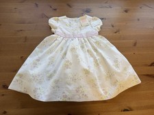 Janie and Jack 12-18 M 2 Pc Lavender Floral Lined Dress 2011 NWT Rare Vintage