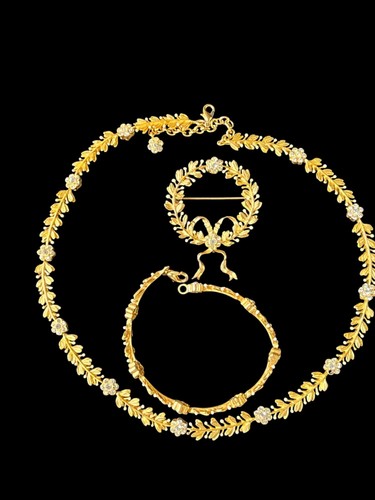 MMA Metropolitan Museum of Art Russian Imperial Garland Jewelry Parure Set