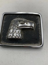 1980-86 Amc Eagle Sail-panel Emblem Rh 3737690 Eagle-head Badge Wpins