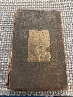 Catholic prayer book from Einsiedeln, Switzerland. Printed 1841