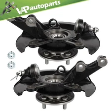 Front Wheel Hub Bearing Steering Knuckle Assembly For 2001-2002 Honda Civic 1.7L