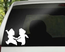 Chip and Dale Disney Decal Sticker Vinyl Car Wall Laptop Bottle Waterproof 
