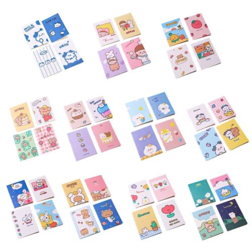 Portable Journal Notepad Cute Pocket Notebook 32 Pages for List Schedule Planner - Afbeelding 1 van 19
