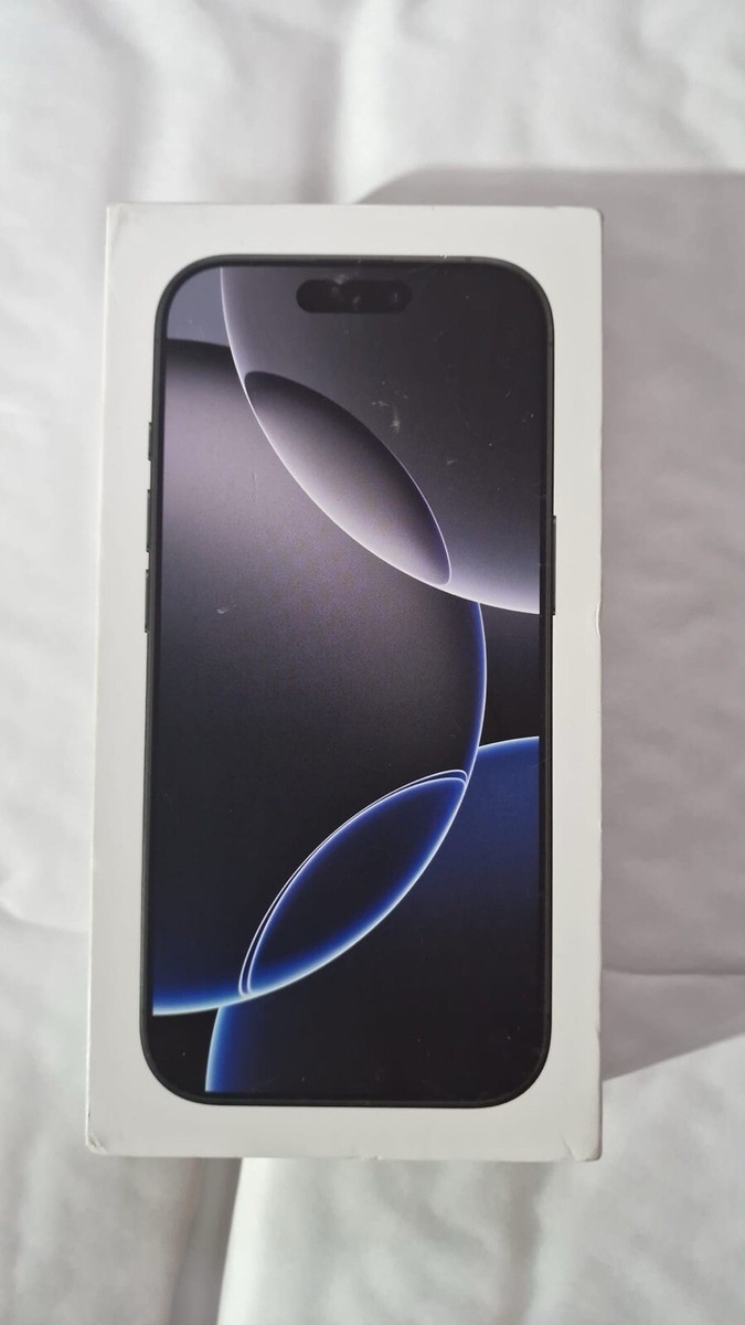 iPhone 16 箱 Apple iPhone 16 Pro Black Titanium 128GB - Empty Box ONLY | eBay