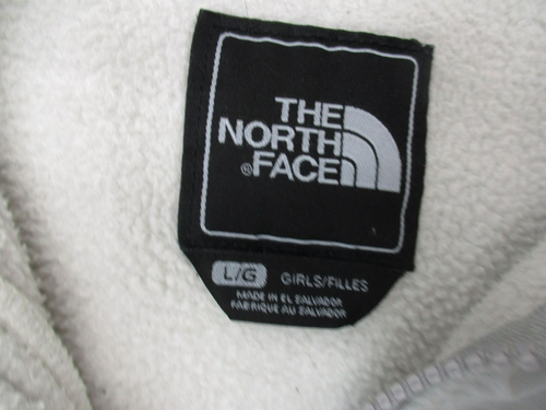 The North Face Size L Girls Full Zip Stand Collar Athletic Denali Jacket 770 - Picture 9 of 11