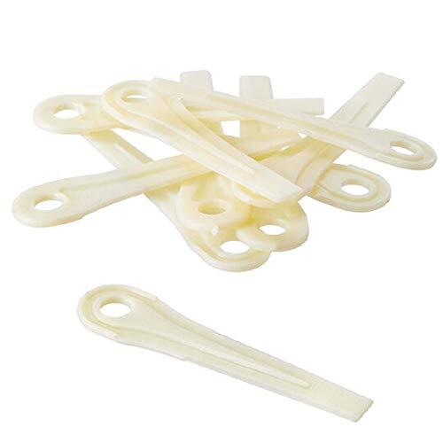 Flymo FLY011   Lame in plastica originali per tagliaerba, 10 pezzi per Minimo Du