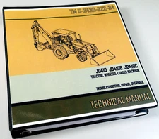 Service Repair Shop Manual fits John Deere 410B Military Tractor Loader Backhoe