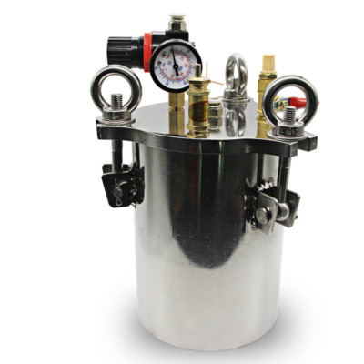 #ad #ad Stainless Steel Dispenser Pressure Tank Fluid Dispensing Bucket 1L 25L Y $154.99
