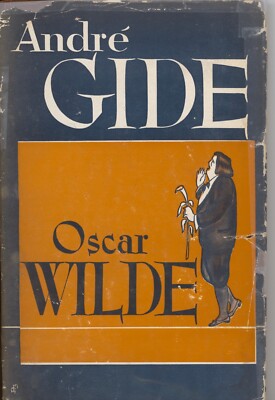 OSCAR WILDE In Memoriam by Andre Gide, 1949 Philosophical Library HC/DJ B3,6