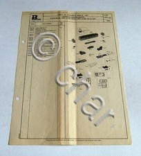 Ricambi Rivarossi scala HO - Locomotive elettriche E428 099 / 102 / 109     1992