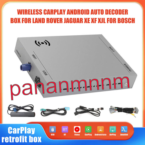 Wireless CarPlay Android Auto Decoder Box For Land Rover Jaguar XE XF XJL - Picture 5 of 22