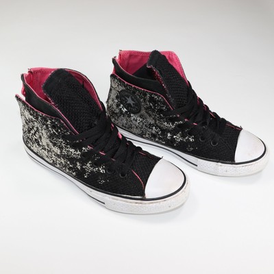 junior converse high tops black