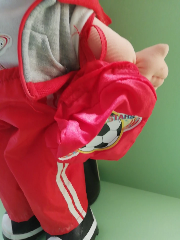 CABBAGE PATCH KIDS MATTEL 1996 MB4 BAMBOLA CAPELLI ROSSI CPK DOLL SPORT HAIR RED - Immagine 3 di 4