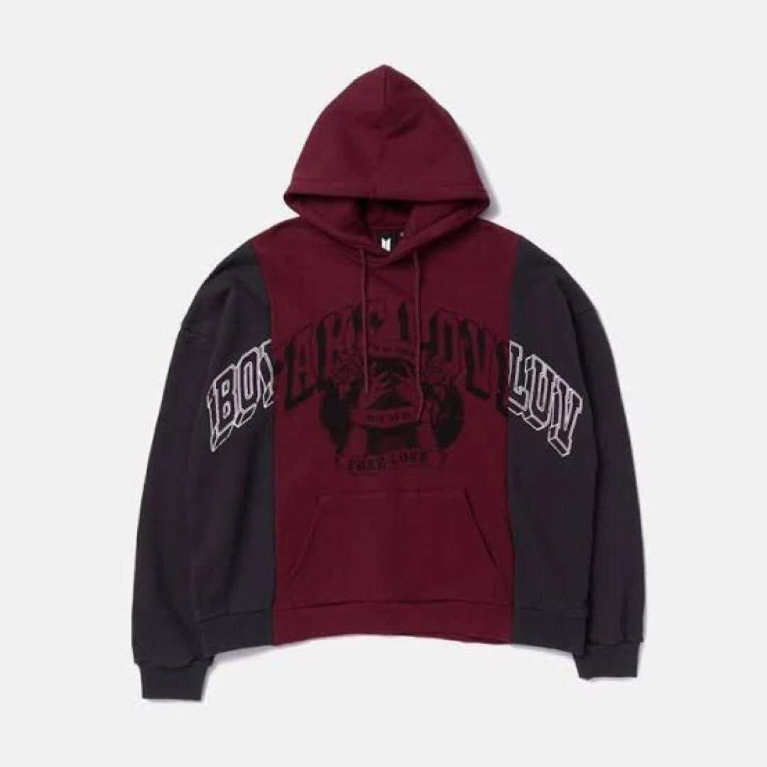 BTS Jungkook Wear Official VARSITY Hoodie 07 L Size Sweatshirt | eBay