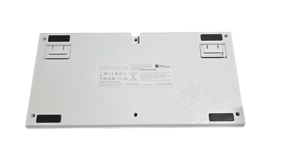 Razer Blackwidow V4 75% White Edition Mechanical Gaming Keyboard Orange Switches - Image 4 of 4