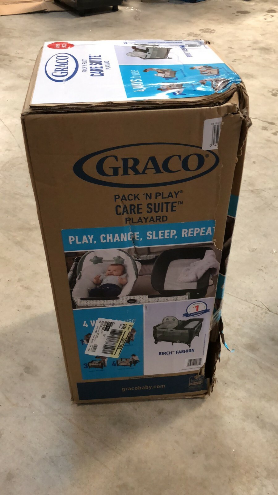 graco pack n play birch