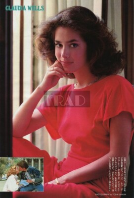 CLAUDIA WELLS BACK TO THE FUTURE 1986 JPN Picture Clipping 8x11.6 #ug/y