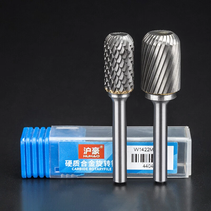 Carbide Rotary File Burr 6mm Shank Solid Cutter Grinding Shank Drill Bit Head - Image 3 of 4