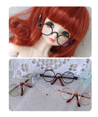 3 Colors Round Metal Glasses For BJD 1/6 1/4 1/3,SD17 Uncle Doll Accessories GS3 - Picture 1 of 4