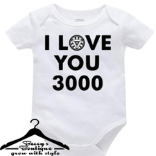 i love you 3000 baby grow