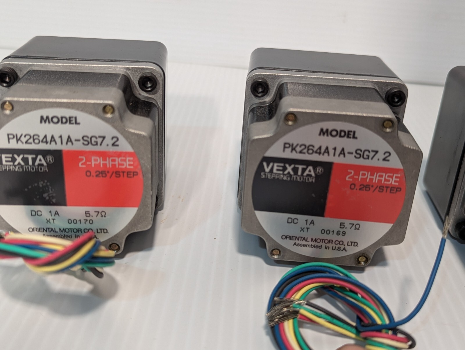 Vexta PK264A1A-SG7.2 Stepping Motor, 2-Phase, Oriental Motors