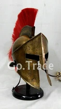 Men's Spartan Warrior Headwear Costume Accessories Armor 300 King Leonidas