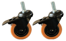 BOB's 2 Pack Pellet Grill Locking Caster Wheel for Pit Boss, Louisiana V3