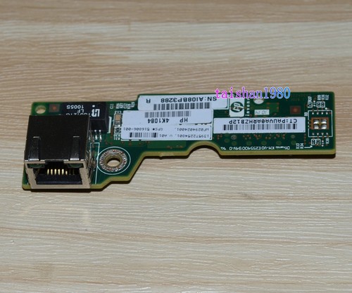 HP Proliant DL180 G6 ILO Lights-Out LO-100i Management Port Board 516806-001 - 第 3/4 張圖片