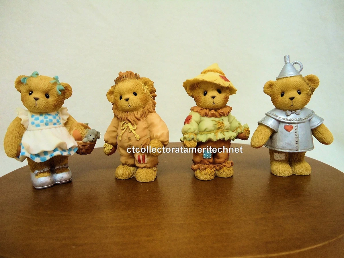 Cherished Teddies Avon Wizard of OZ 2005 Set of 4 4003340 4003341 4003342 NIB s