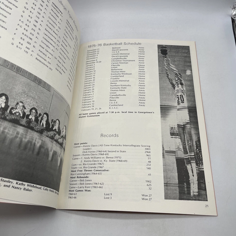 1975-76 Georgetown College Hoyas Basketball Media Press Guide - Image 4 of 4