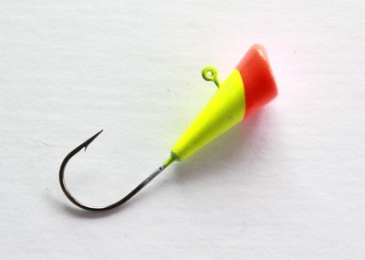 50 NEW Painted Shad Dart Jigheads 1/8 oz Fishing Hooks Lures